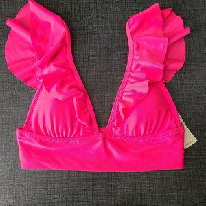 Aerie Pink Bikini Top - XS